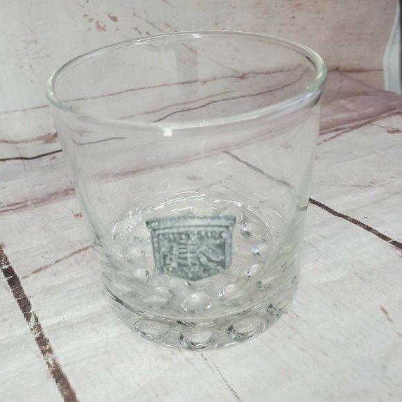 Cutty Sark The Real McCoy Whiskey Pewter Glass Ball Bottom - Picture 2 of 12